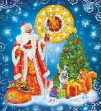 музыкальная новогодняя поздравительная открытка, снежинка, открытка с новым годом