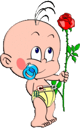 Анимашка забавный малыш цветок для мамы день матери mother day