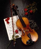 музыкальная открытка для души, не тревожь мне душу скрипка, анимационная открытка, скрипка, романтика